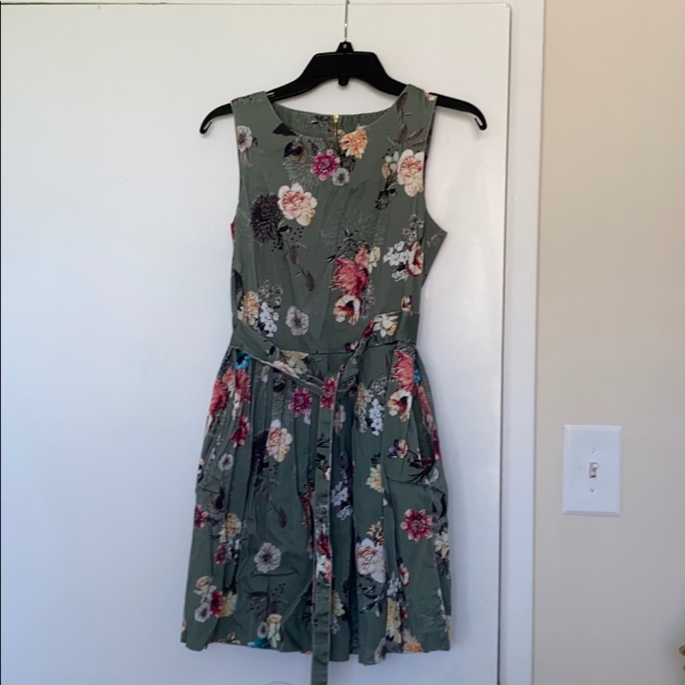 Green dress